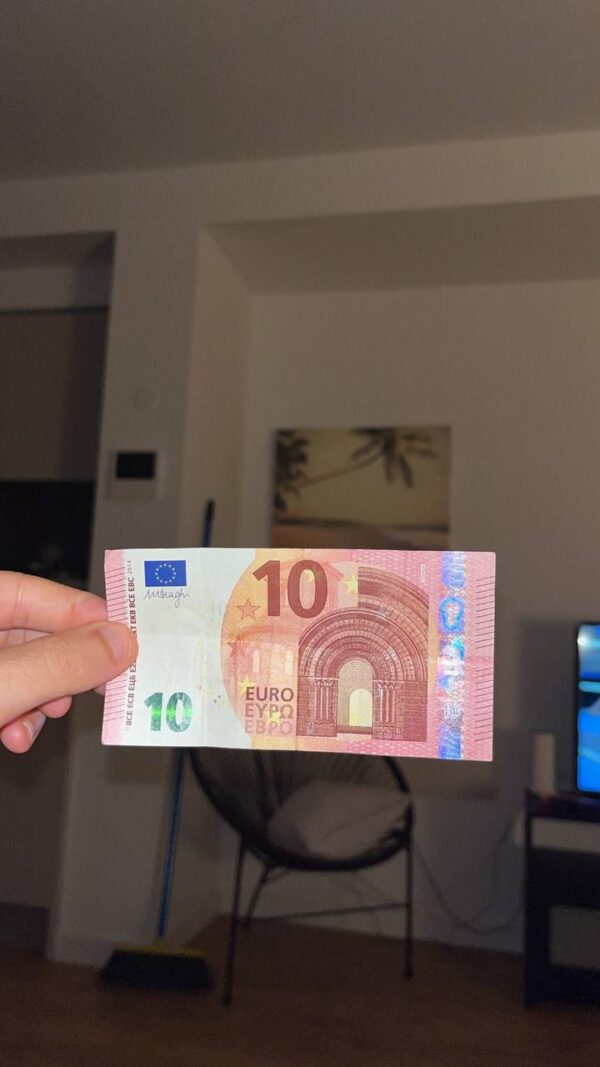 Gefälschte 10 Euro Banknoten